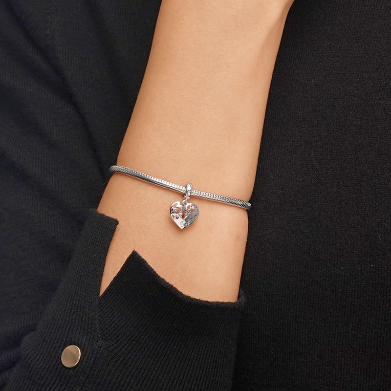 Butterfly Love Birthstone Pendant