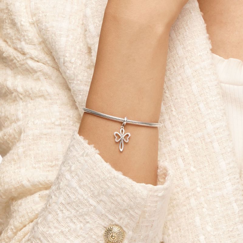Heart Cross Pendant