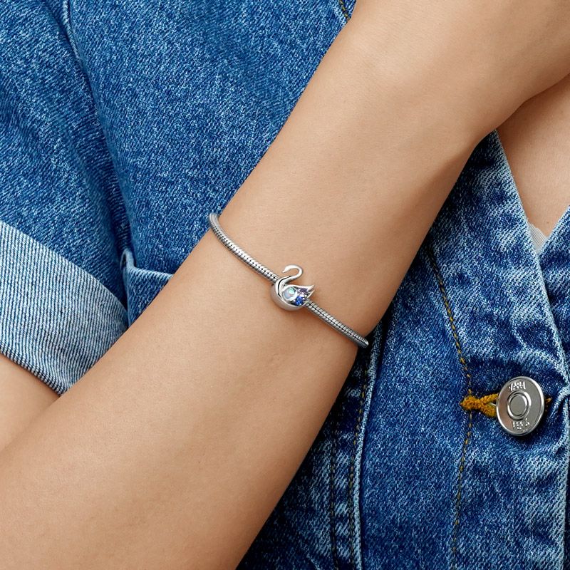 Swan Charm