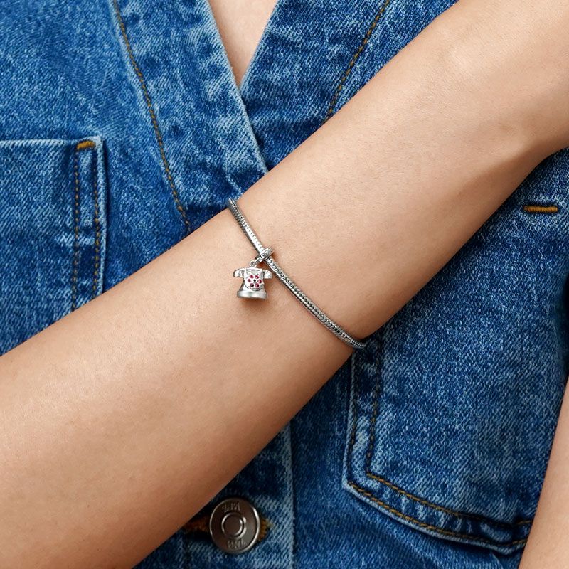 Antique Telephone Pendant