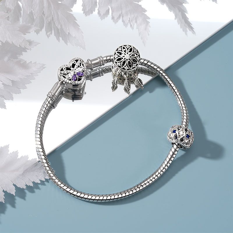 Heart Butterfly Bracelet