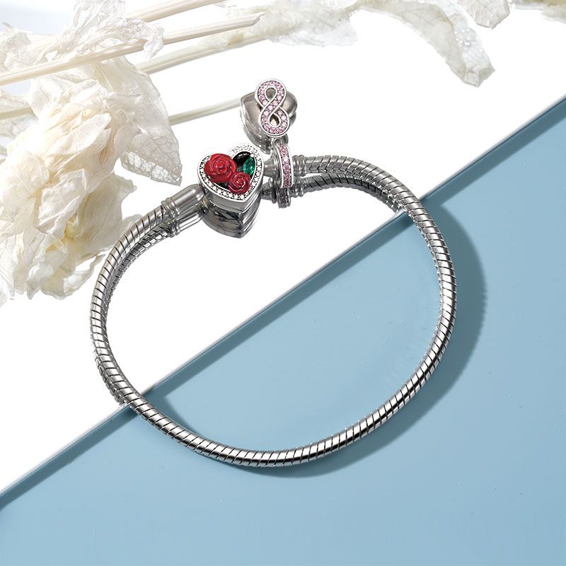 Roses Heart Basic Bracelet