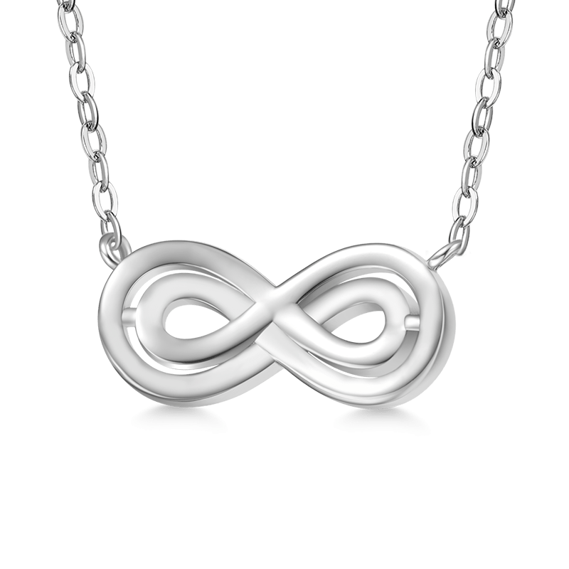 Birthstone Infinity Love Necklace