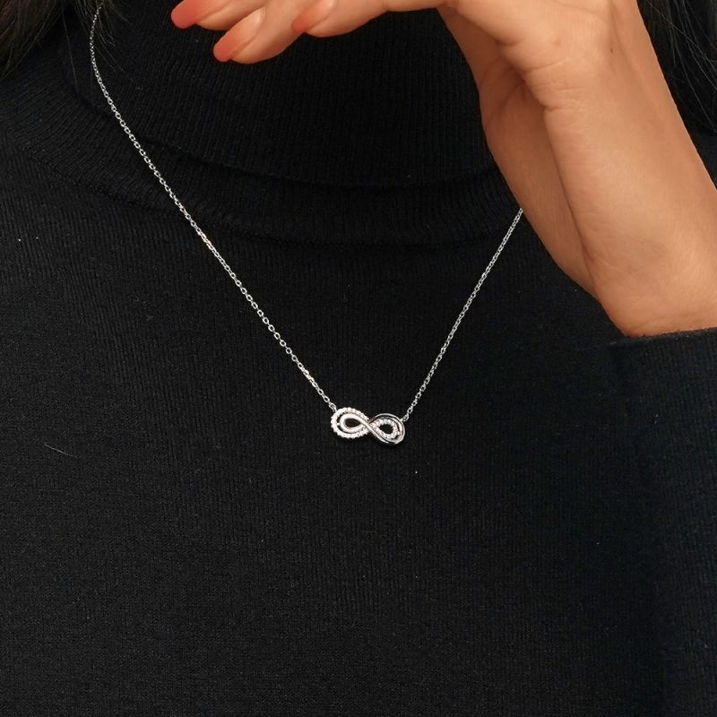 Birthstone Infinity Love Necklace