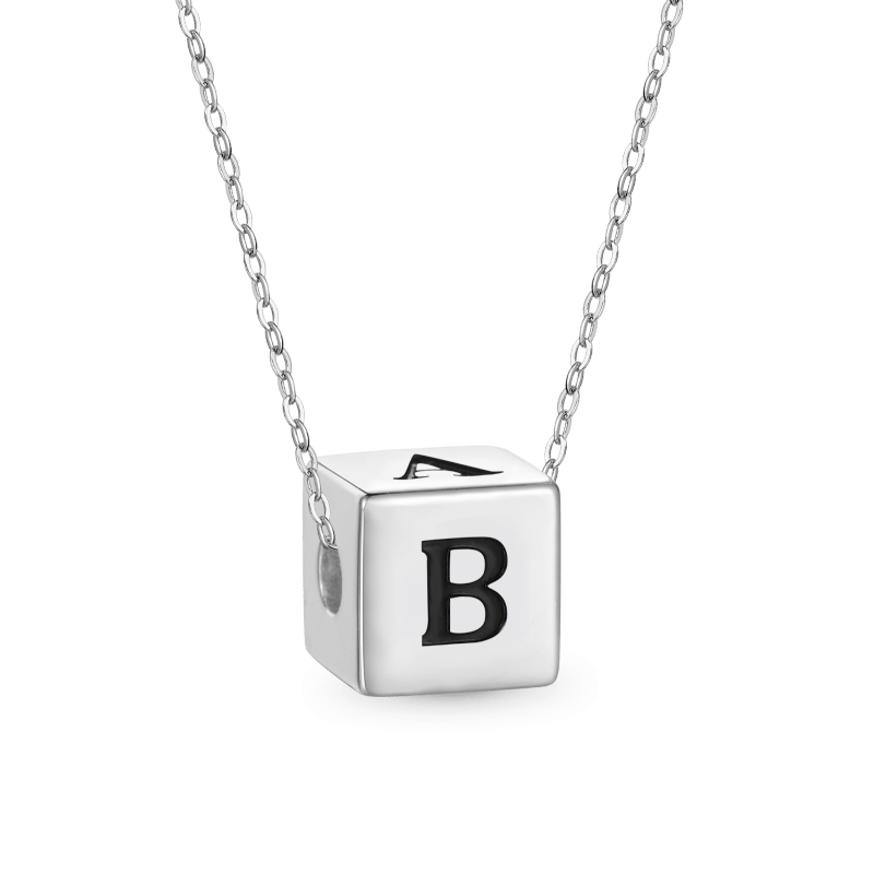 Engravable Cube Necklace