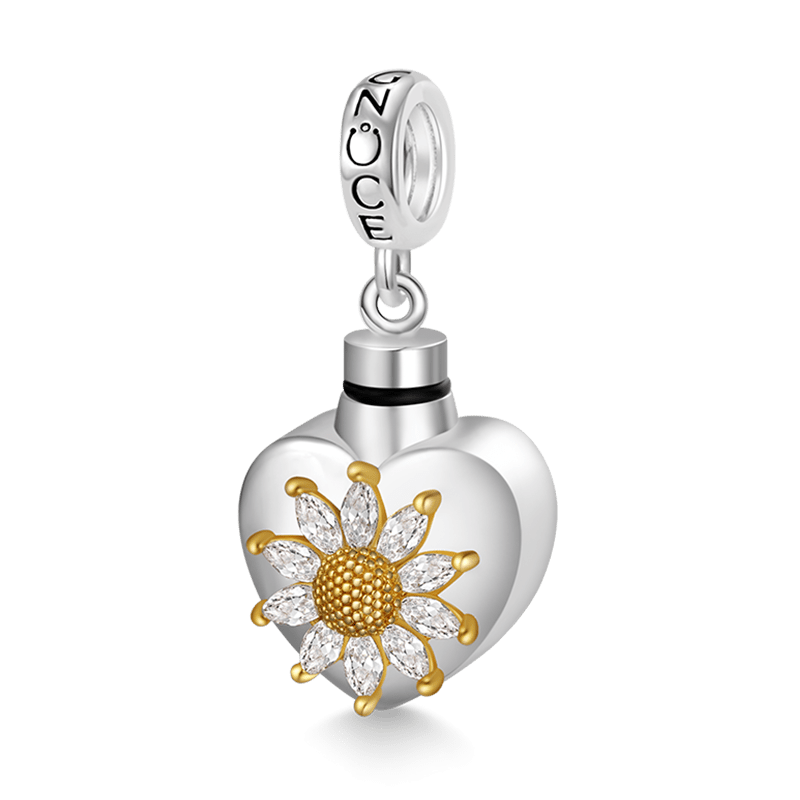 Heart Memorial Urn Ashes Pendant