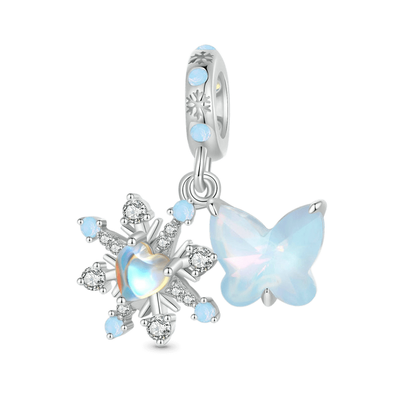 Snow Butterfly Pendant