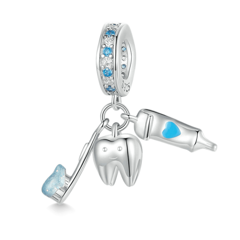 Teeth Brushing Triple Pendant