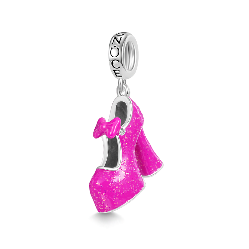 Pink High Heel Pendant