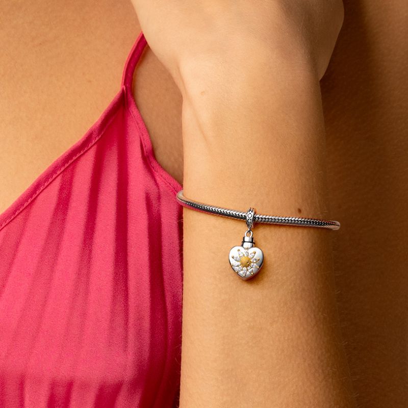 Heart Memorial Urn Ashes Pendant