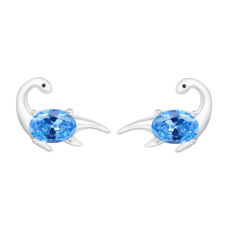 Plesiosaurs Stud Earrings