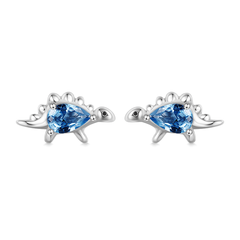 Stegosaurus Stud Earrings