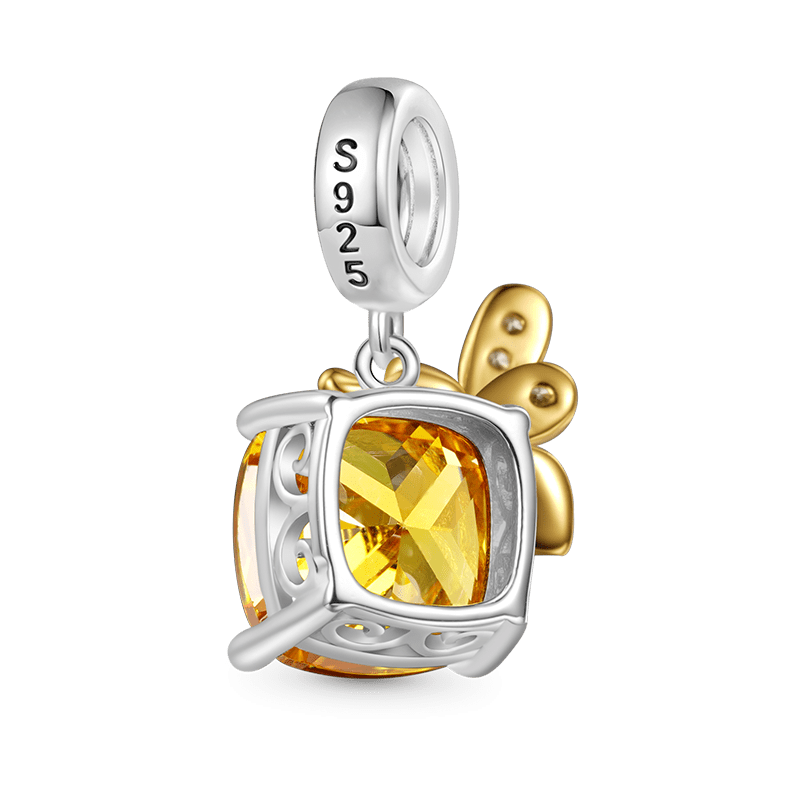 Honey Bee Square Pendant