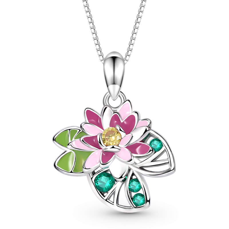 Lotus flower Necklace