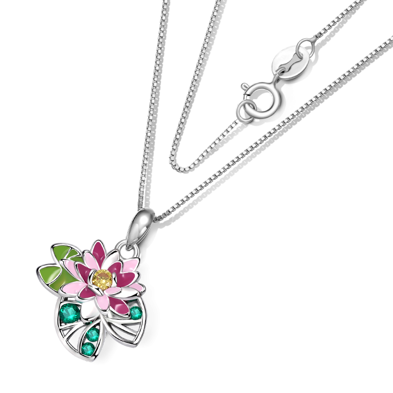 Lotus flower Necklace