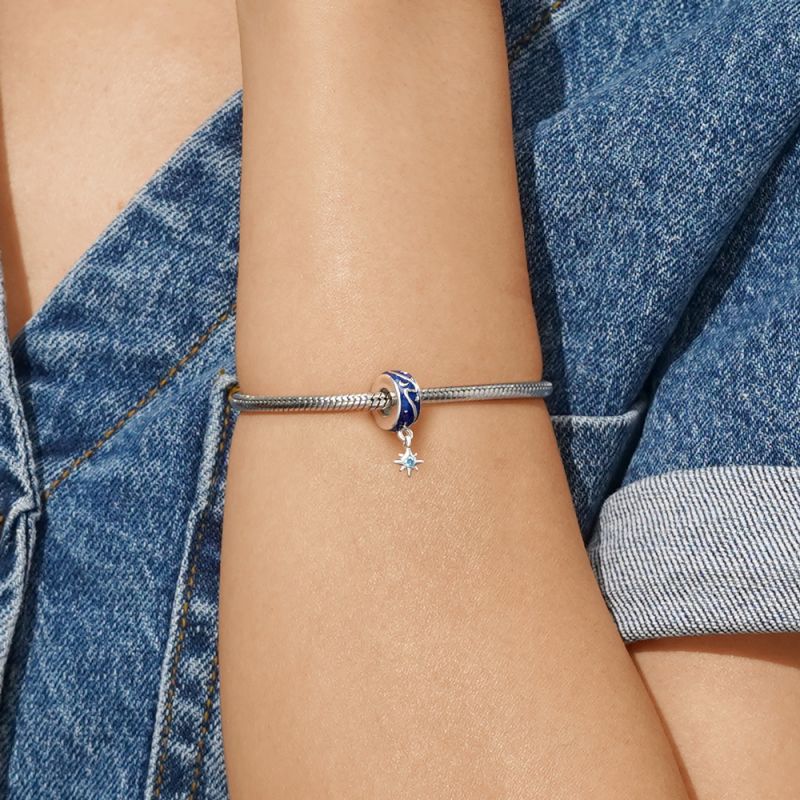 Starry Sky Stopper Charm