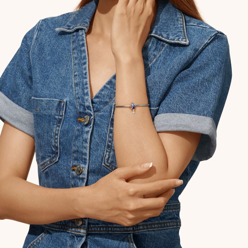 Starry Sky Stopper Charm