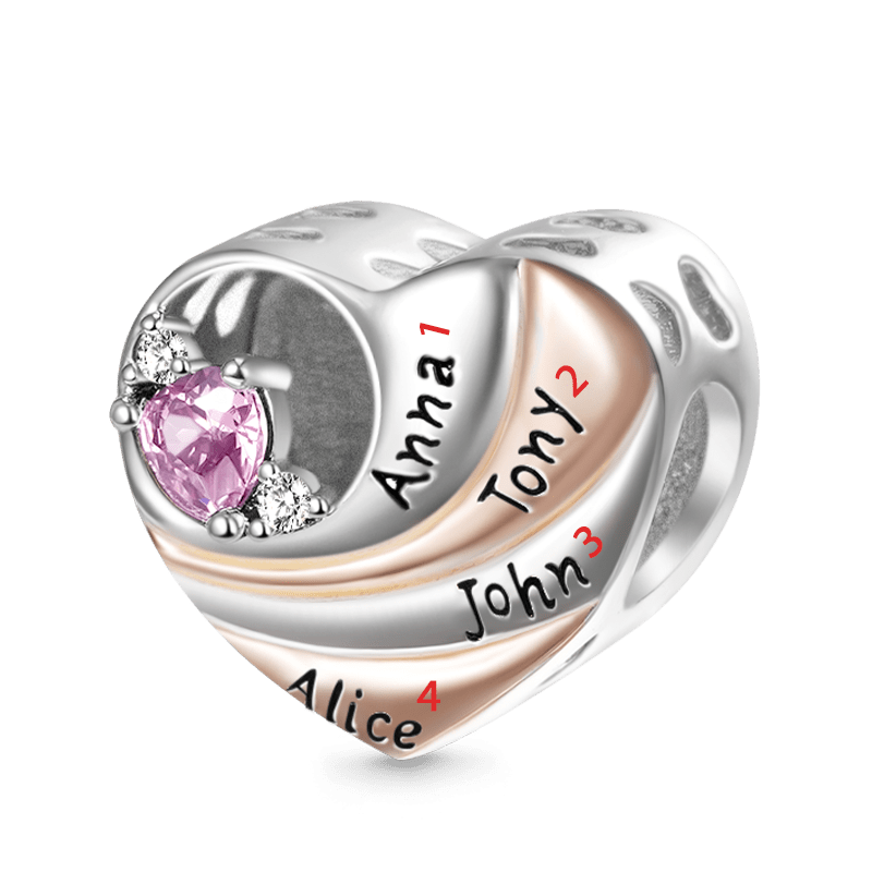 Family Love Engravable Charm