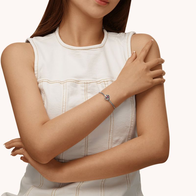 Red Love Crown Charm