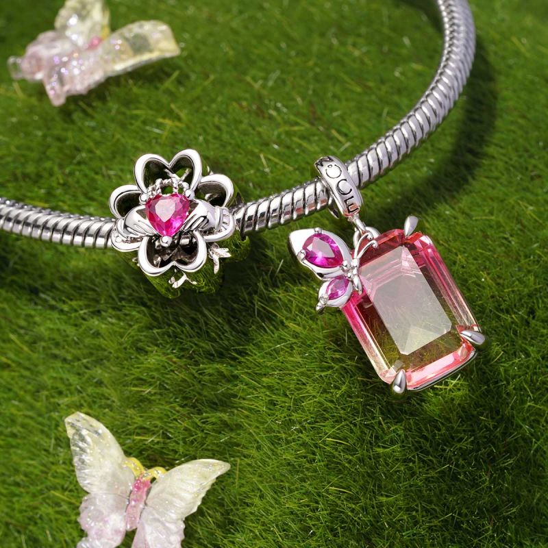 Red Love Crown Charm