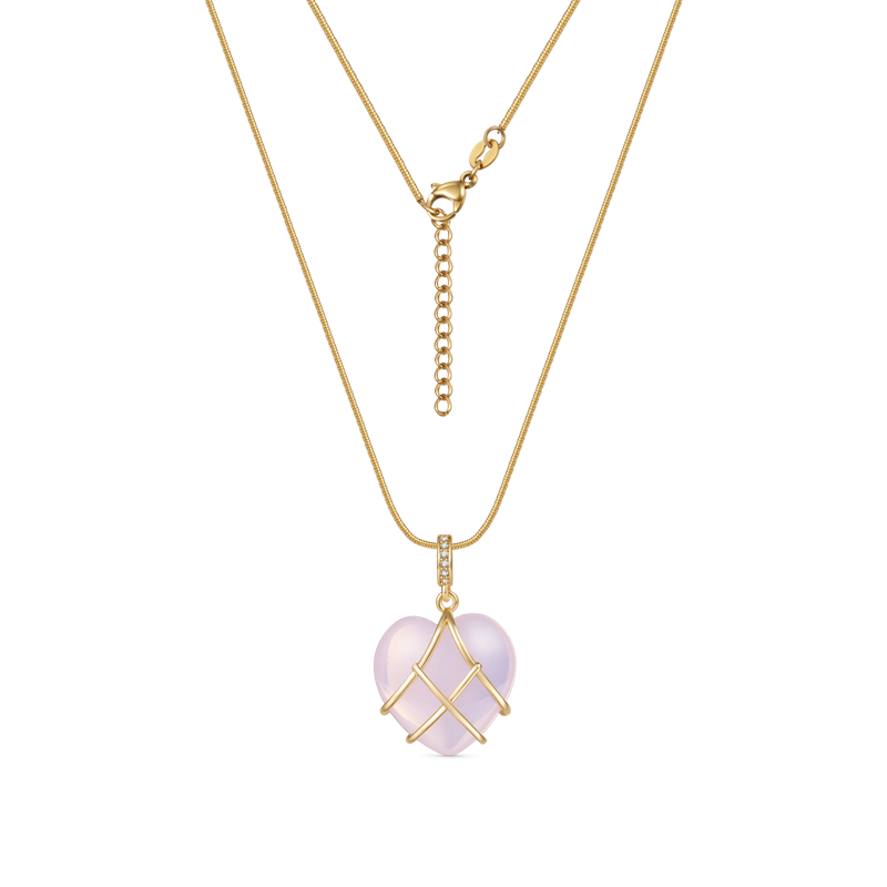 Barbie Pink Heart Necklace