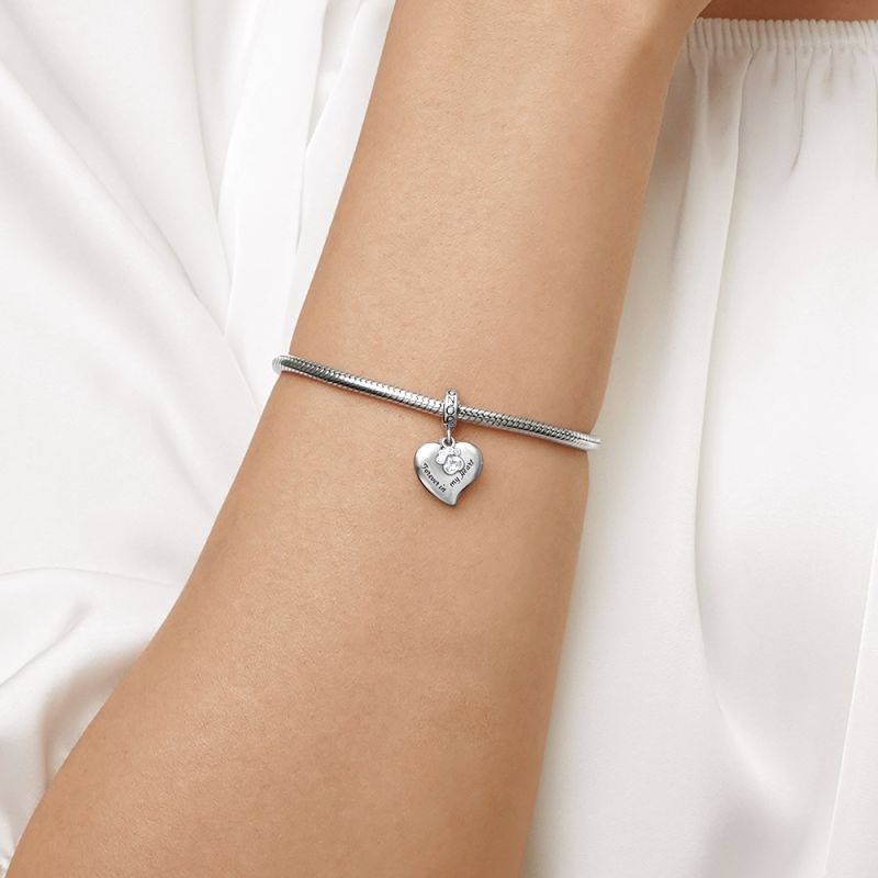 Dog Paw Love Pendant