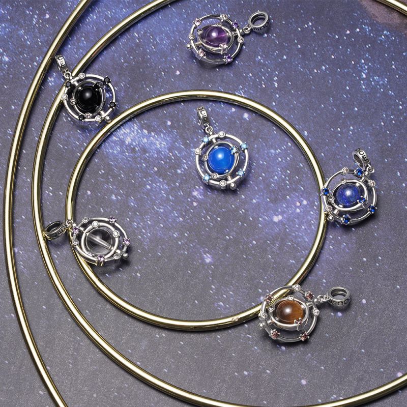 Amethyst Galaxy Pendant