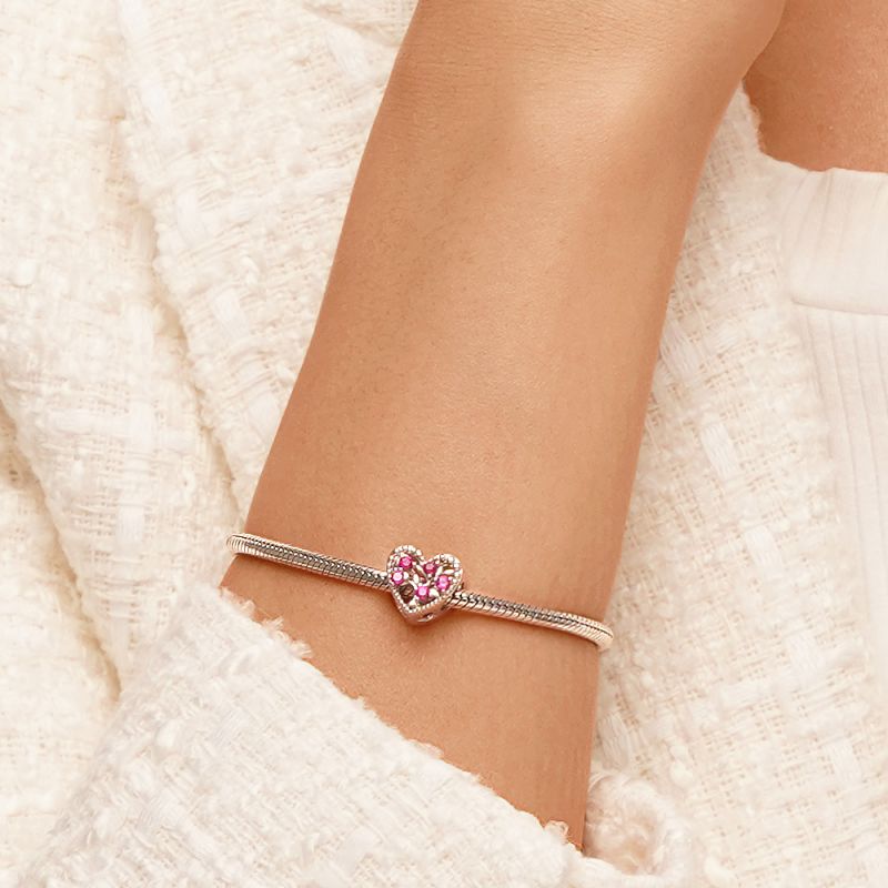 Tree of Life Heart Charm