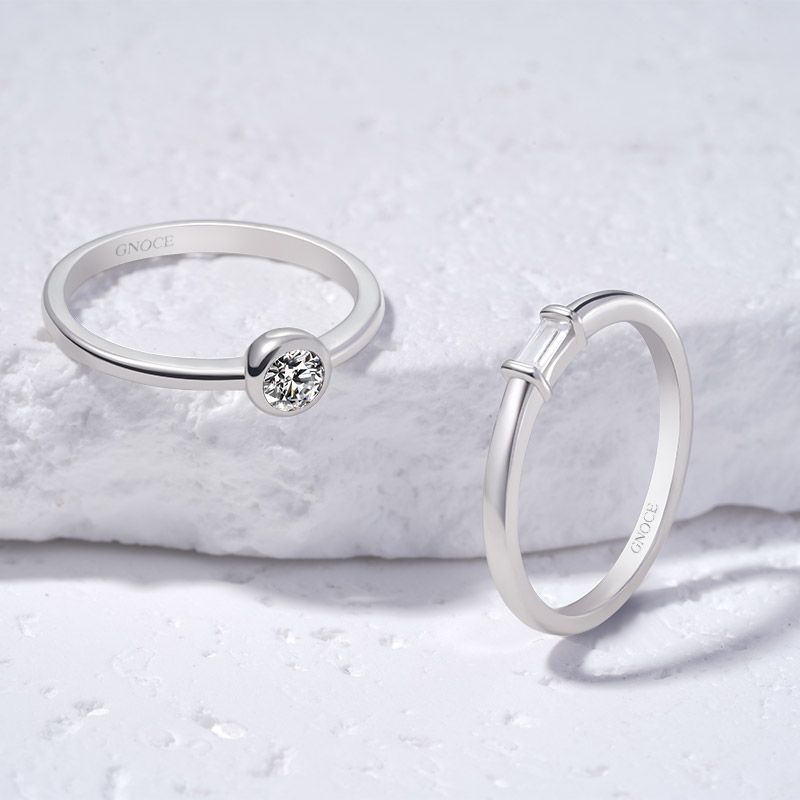 Basic Birthstone Promise Ring