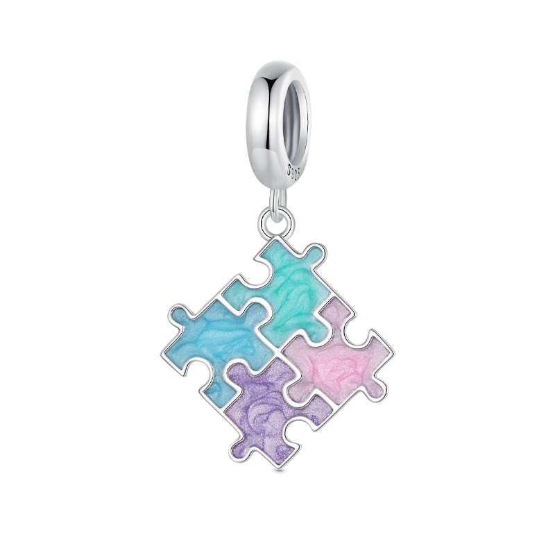 Color Puzzle Pendant