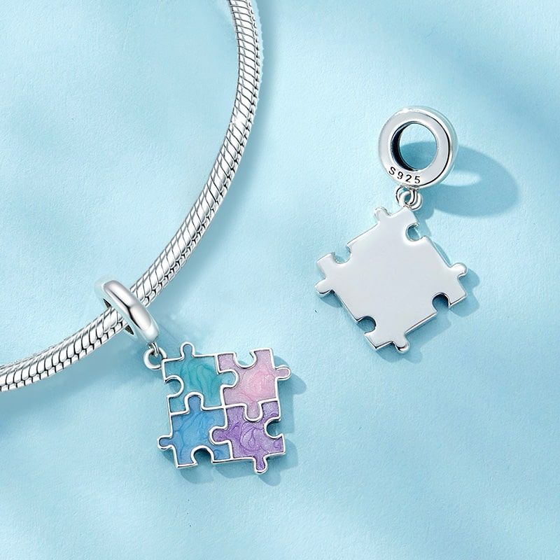Color Puzzle Pendant