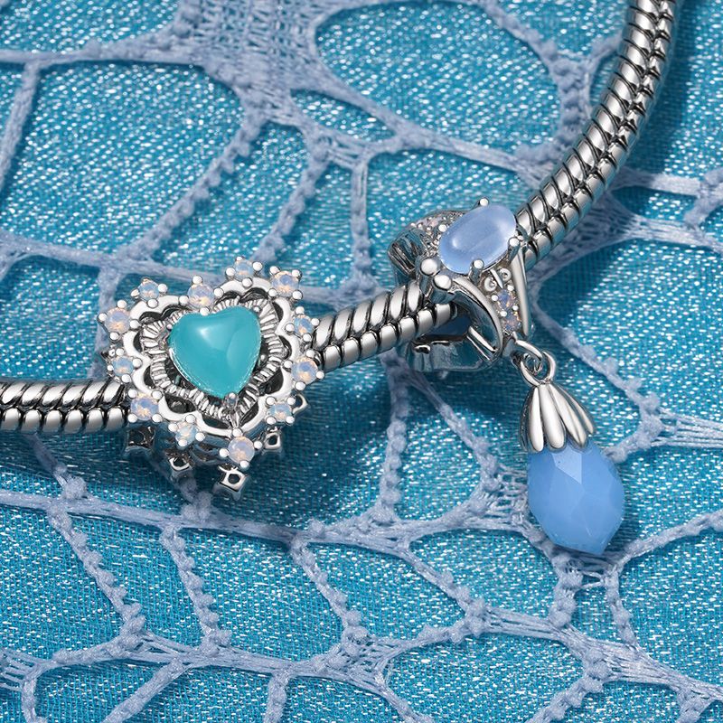 Vintage Heart Charm