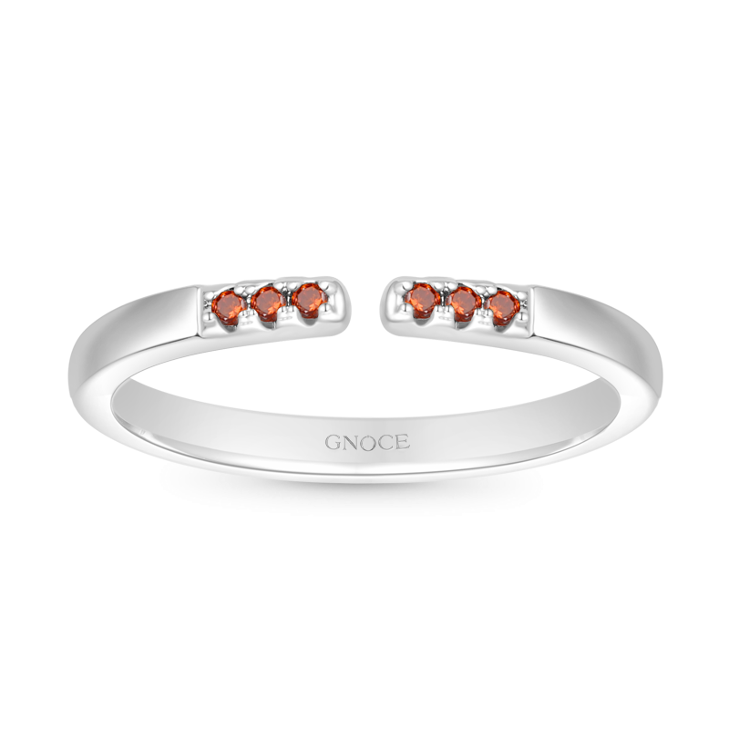 Birthstone Adjustable Ring