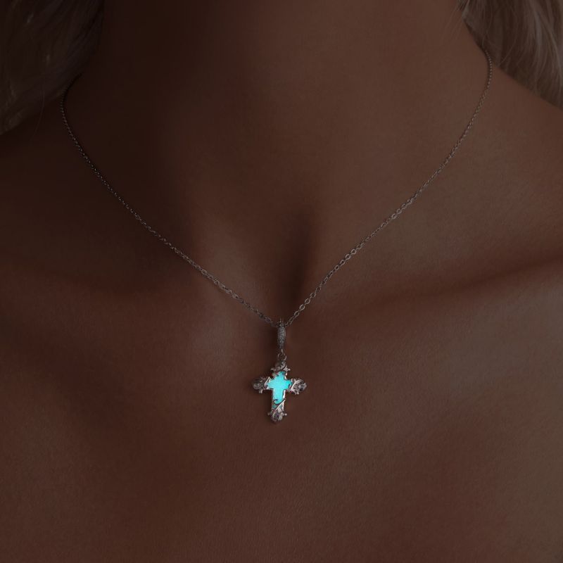 Retro Cross Pendant