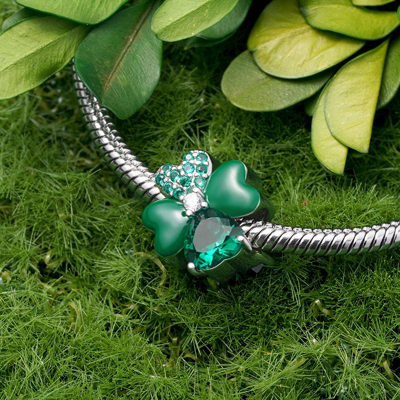 Four Leaf Clover Charm