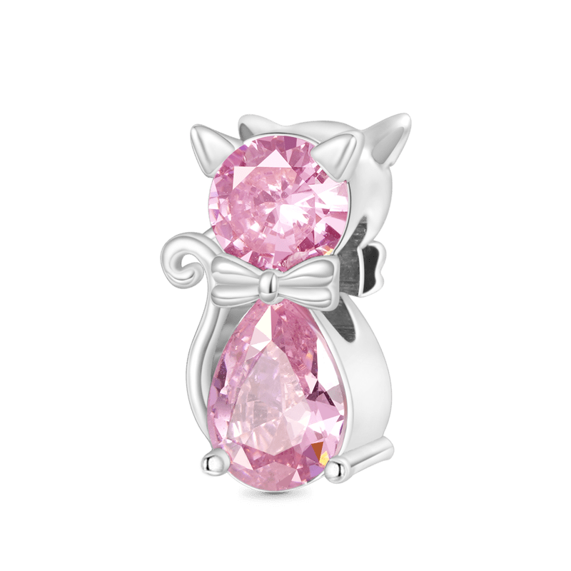 Cat Birthstone Charm