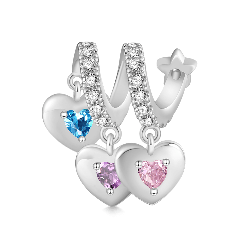 Three Hearts Family Pendant