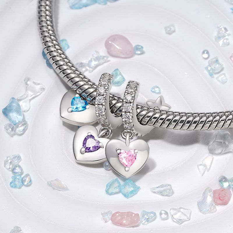 Three Hearts Family Pendant