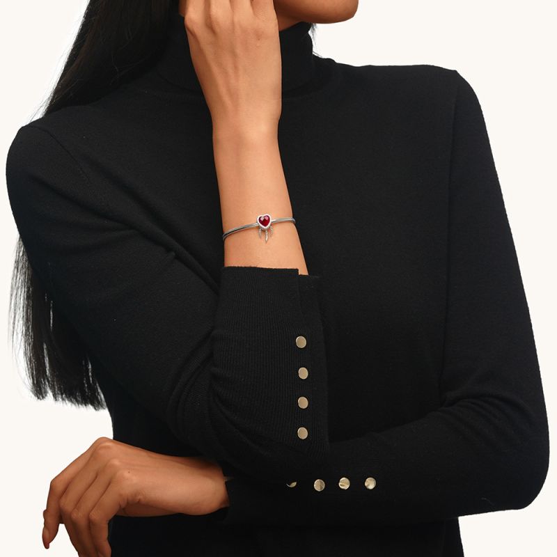 Dream Catcher Heart Charm