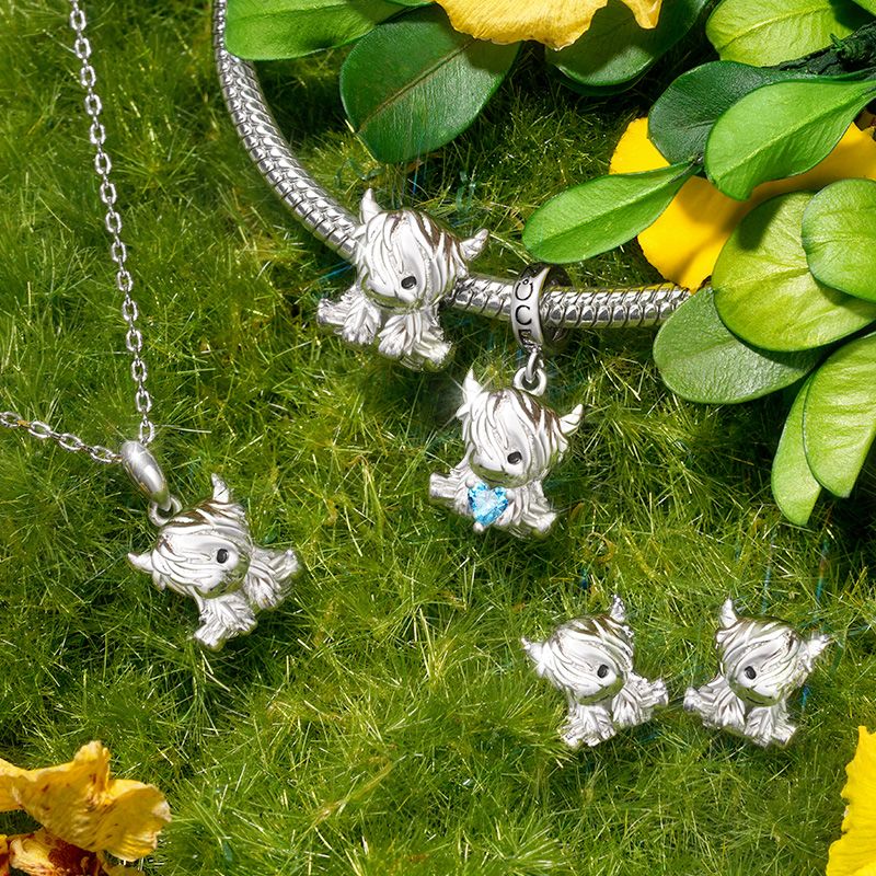 Highland Cow Necklace