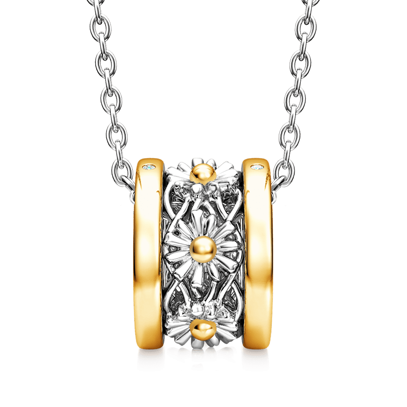 Daisy Flower Necklace