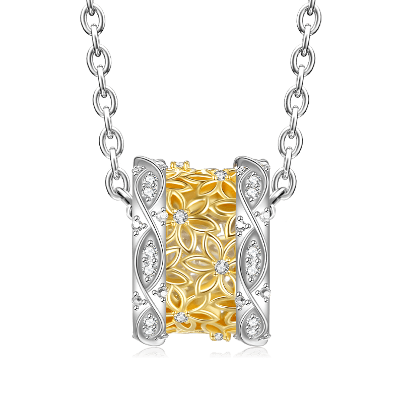 Flower Gems Necklace