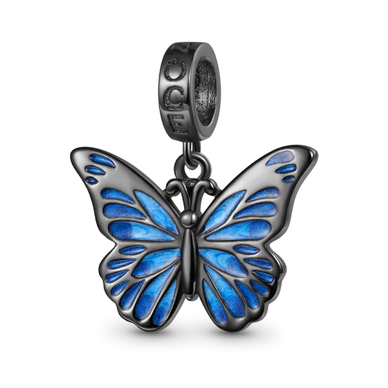 Blue Butterfly Pendant