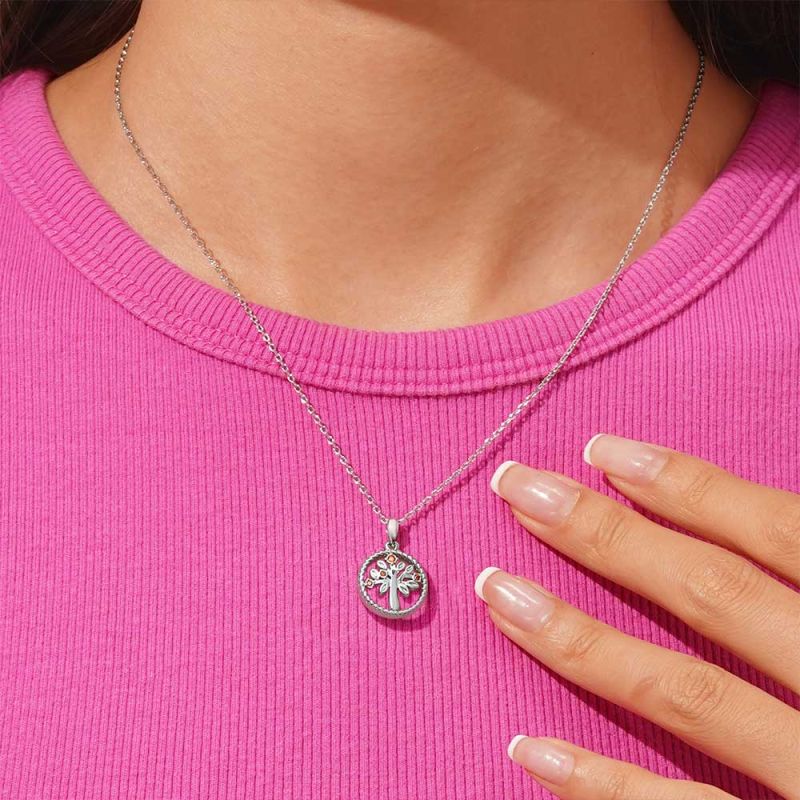 Tree of Life Birthstone Necklace
