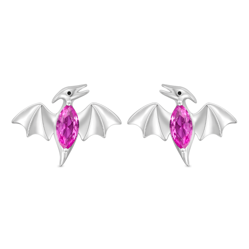 Pterodactyl Stud Earrings