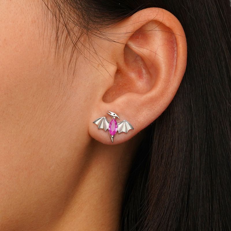 Pterodactyl Stud Earrings