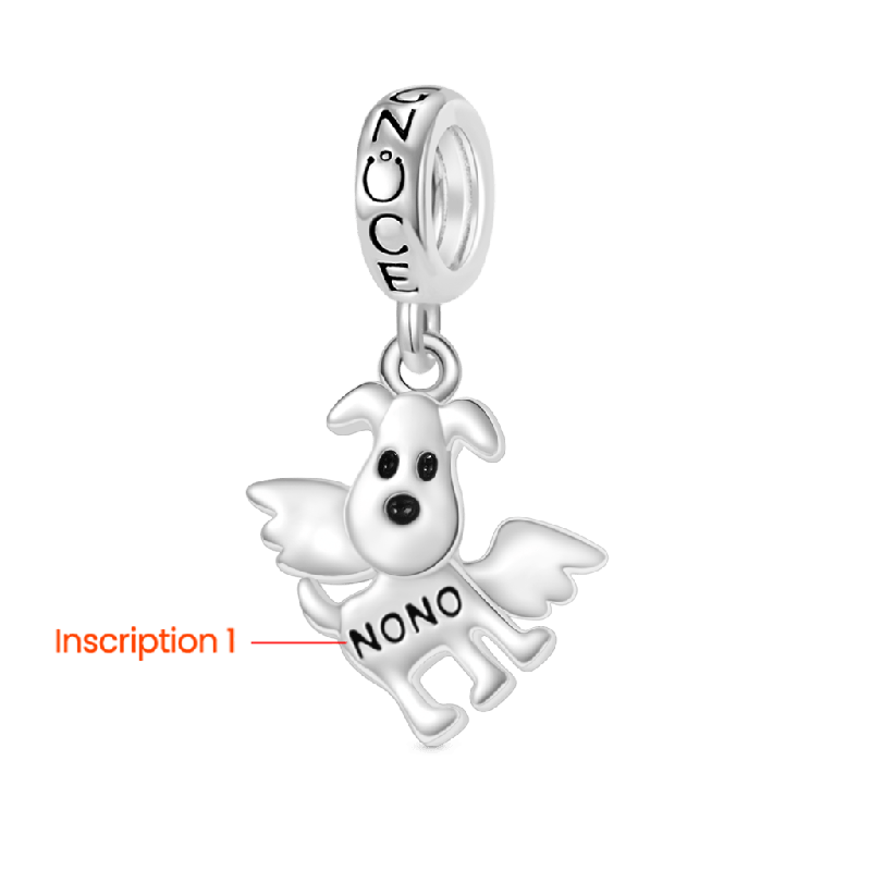 Engravable Puppy Pendant