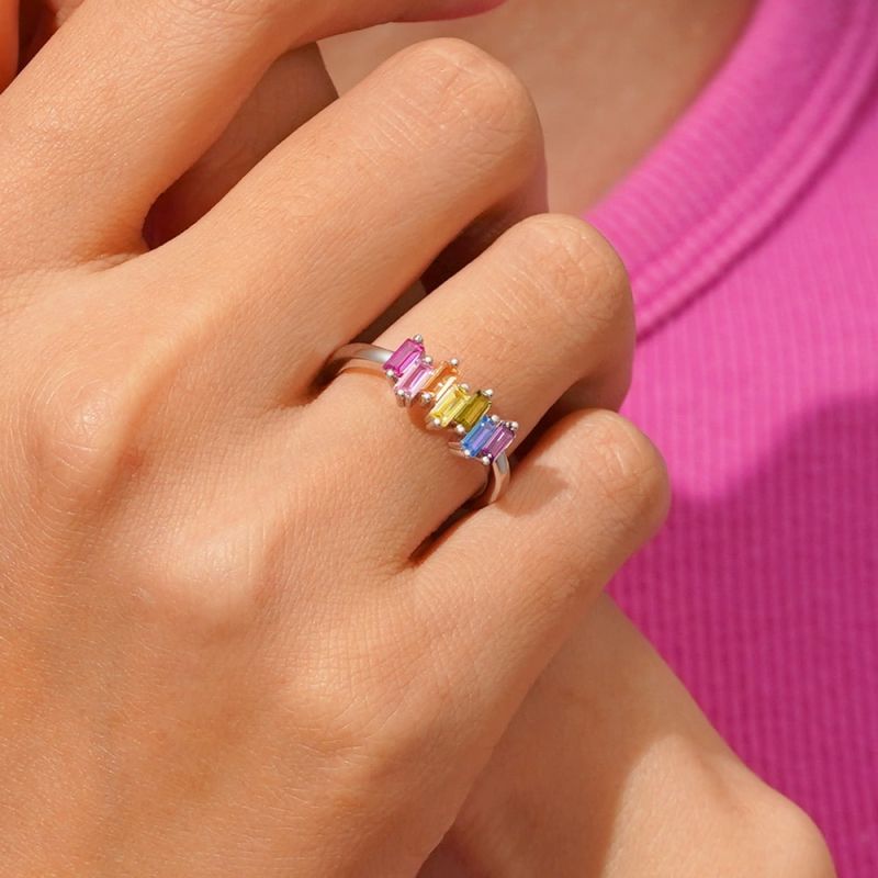 Rainbow Candy Ring