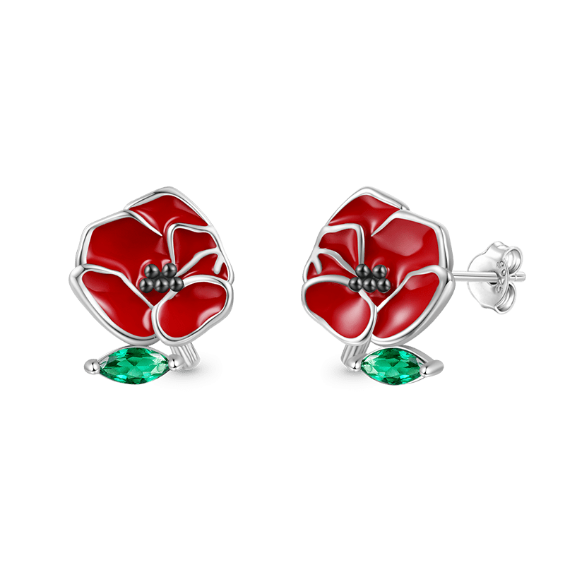 Poppy Stud Earrings