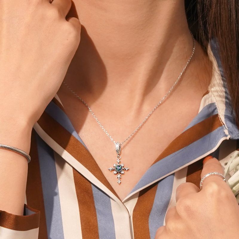 Heart of Darkness Cross Pendant